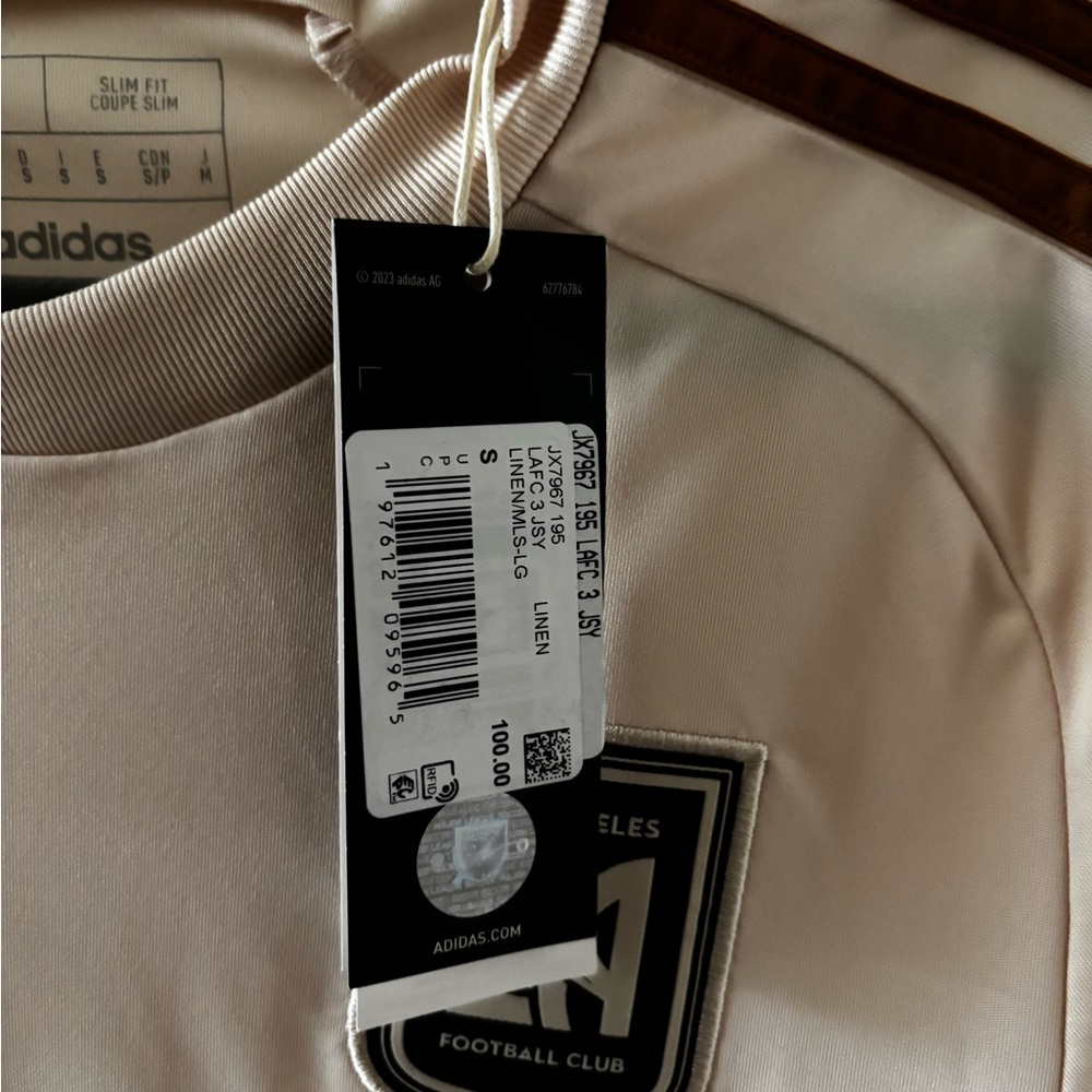 Los Angeles FC Men's Beige Jersey - Picture 3 of 7